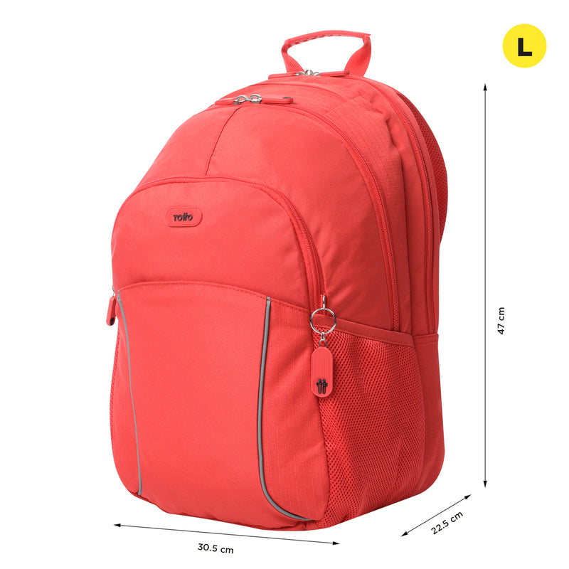 Mochila Universitaria Porta PC 15.4" Cambri 2.0 Roja Unisex