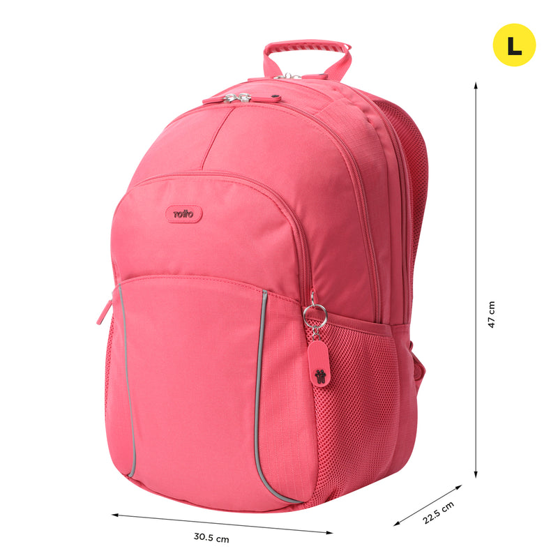 Mochila Universitaria Porta Laptop 15.4" Cambri 2.0 Rojo Mujer