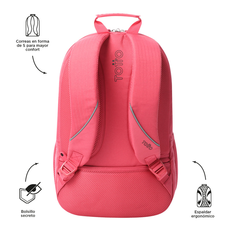 Mochila Universitaria Porta PC 15.4" Cambri 2.0 Roja