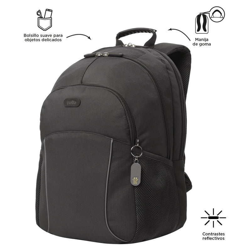 Mochila Universitaria Porta Laptop 15.4" Cambri 2.0 Gris