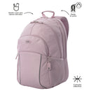 Mochila Universitaria Cambri 2.0 Porta Laptop 15.4" Rosado Mujer