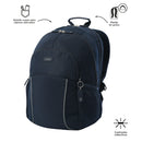 Mochila Universitaria Porta Laptop 15.4" Cambri 2.0 Azul