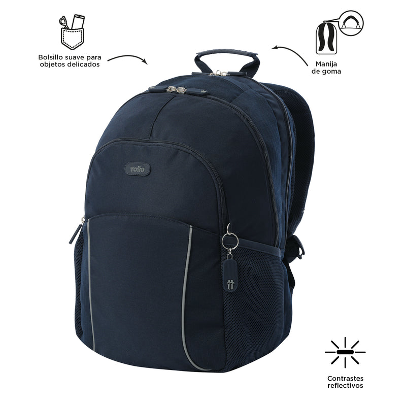 Mochila Universitaria Porta PC 15.4" Cambri 2.0 Azul