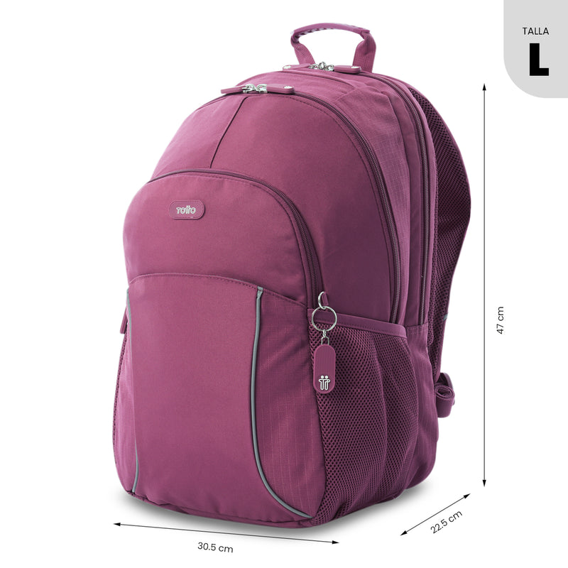 Mochila Universitaria Porta PC 15.4" Cambri 2.0 Rosado Mujer