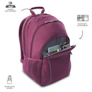 Mochila Universitaria Porta PC 15.4" Cambri 2.0 Rosado Mujer