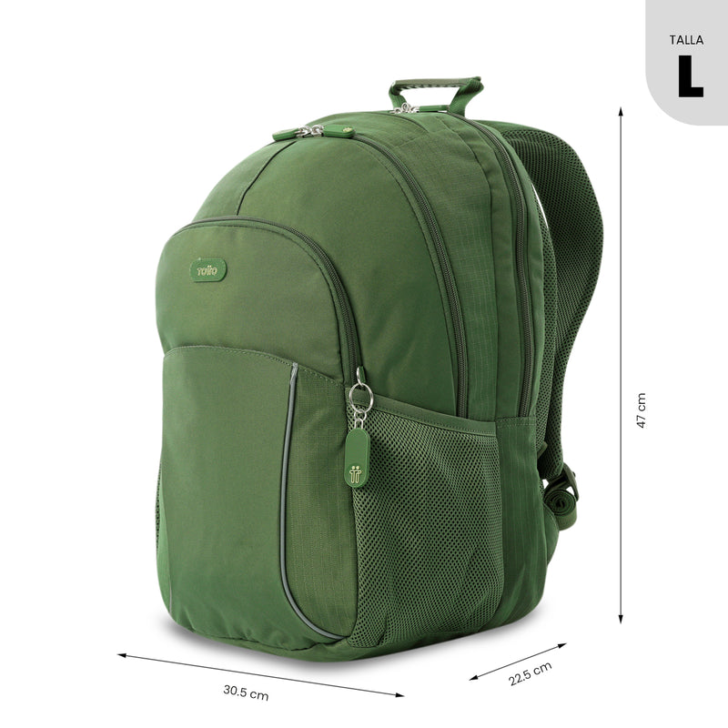 Morral Universitario Porta PC 15.4" Cambri 2.0 Verde Hombre