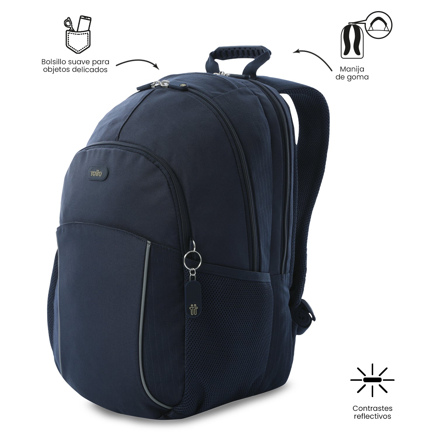 Mochila Universitaria Porta PC 15.4" Cambri 2.0 Azul Hombre