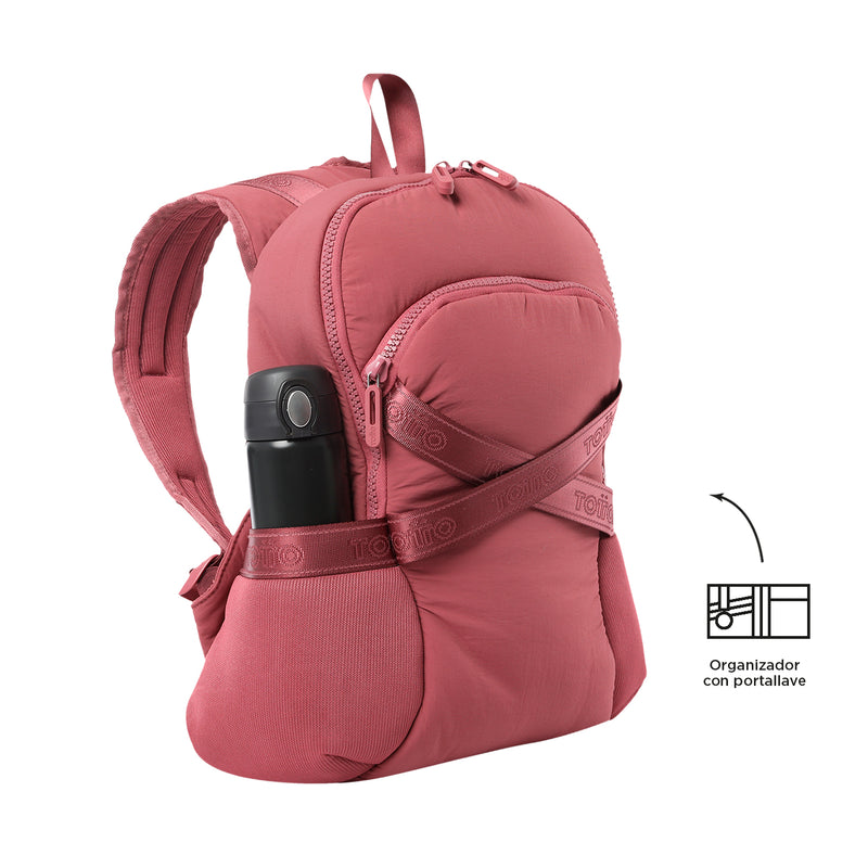 Mochila Knitty L Porta Laptop - Color: Rosado