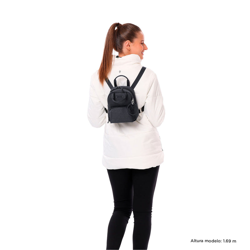 Mochila para Mujer Megumi Xs Negro