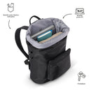 Mochila Mujer Metallic M Negra