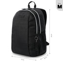 Mochila Universitaria Modena M3 Shiny Porta PC 13" Negro Mujer