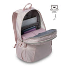Mochila Universitaria Modena M3 Shiny Porta PC 13" Rosado Mujer