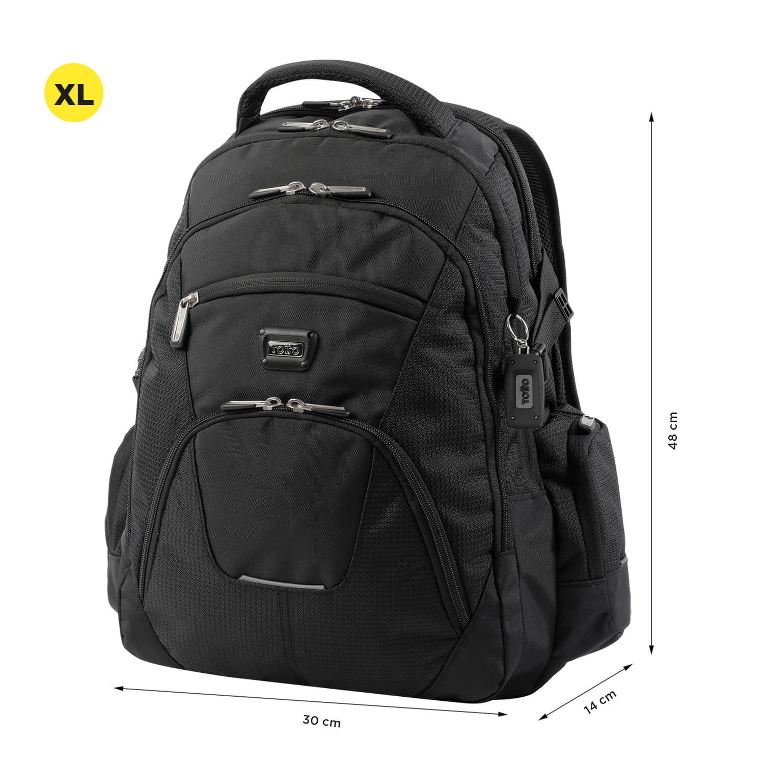 Mochila Polixan 2.0 Porta Laptop - Color: Negro