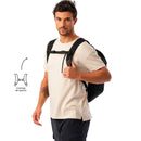 Mochila para Moto Porta Laptop 16" Ridder Negro Hombre