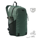 Mochila Universitaria Rambo Porta Laptop 15" Verde Hombre