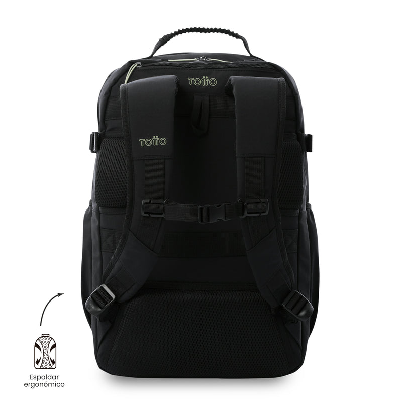 Mochila Universitaria Porta PC 15.4" Spa Negro Unisex