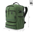 Mochila Universitaria Porta PC 15.4" Spa Verde Hombre