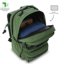 Mochila Universitaria Porta PC 15.4" Spa Verde Hombre