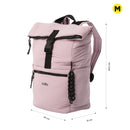 Mochila universitaria Escandinavia Porta Laptop 14" Rosado Mujer