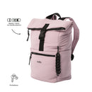 Mochila universitaria Escandinavia Porta Laptop 14" Rosado Mujer