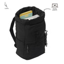 Mochila universitaria Escandinavia Porta Laptop 14" Negro Mujer