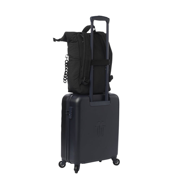Mochila universitaria Escandinavia Porta Laptop 14" Negro Mujer