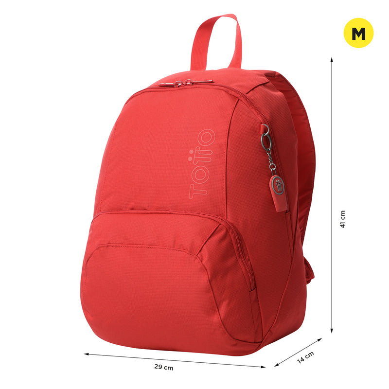 Mochila Universitaria Gammatto Roja Unisex