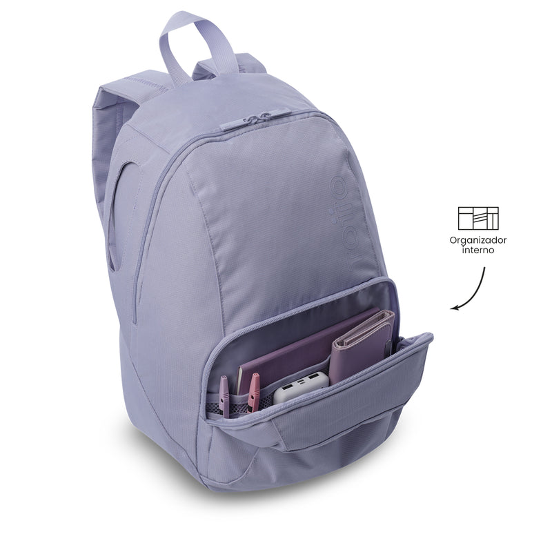 Mochila Universitaria Gammatto Morado Mujer
