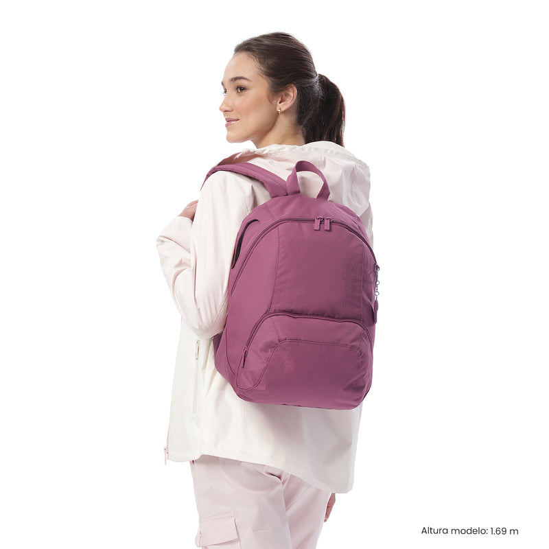 Mochila Universitaria Gammatto Rosado Mujer