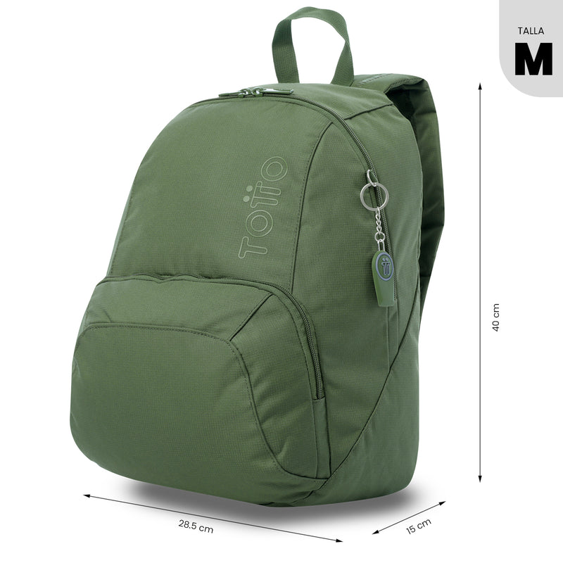 Mochila Universitaria Gammatto Verde Hombre