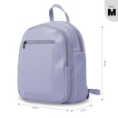 Mochila Universitario Style 2 Morado Mujer