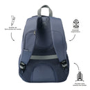 Mochila Ejecutiva Porta Laptop 14" Goctal Gris