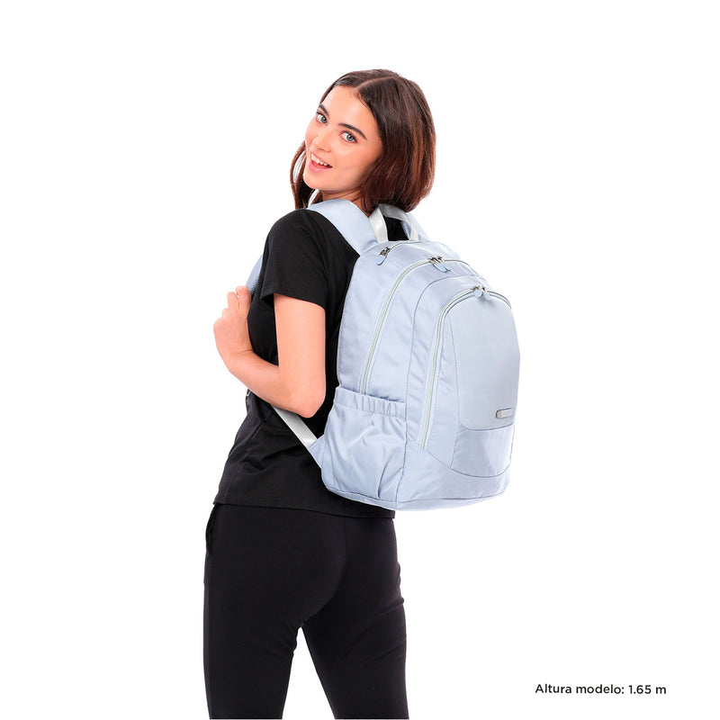 Mochila Ejecutiva Porta PC 14" Goctal Twill 2.0 Azul Mujer