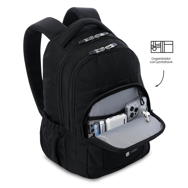 Mochila Ejecutiva Tamulo 2.0 Negro Unisex