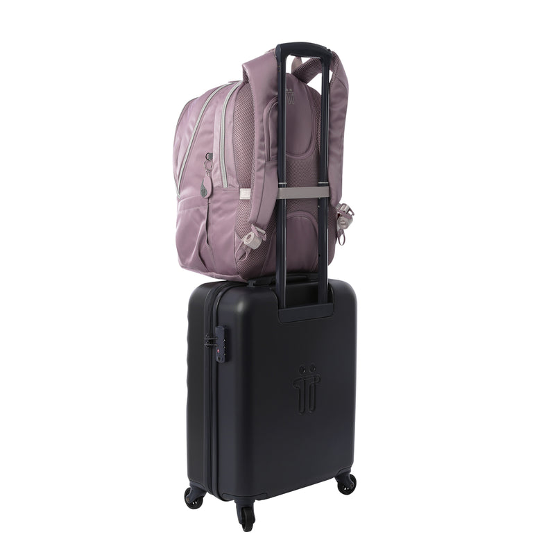 Mochila Universitaria Krimmler Twill 2.0 Porta Laptop 15.4" Rosado