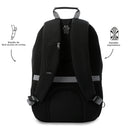 Mochila Universitaria Porta PC 15.4" Krimmler 2.0 Negro Unisex