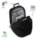 Mochila Universitaria Porta PC 15.4" Krimmler 2.0 Negro Unisex