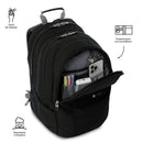 Mochila Universitaria Porta PC 15.4" Krimmler 2.0 Negro Unisex