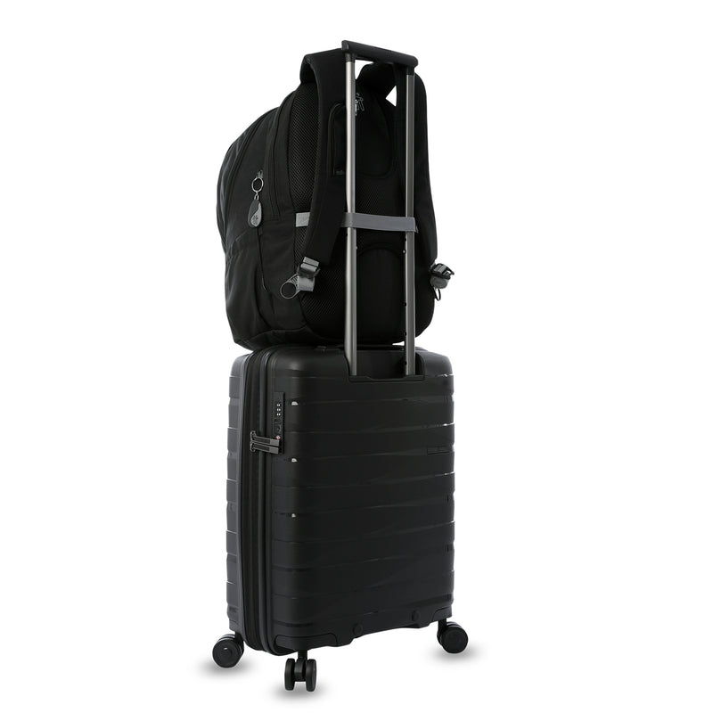 Mochila Universitaria Porta PC 15.4" Krimmler 2.0 Negro Unisex