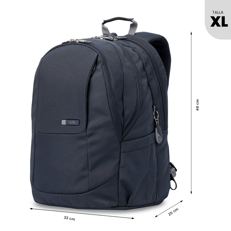 Mochila Universitaria Porta PC 15.4" Krimmler 2.0 Azul Unisex