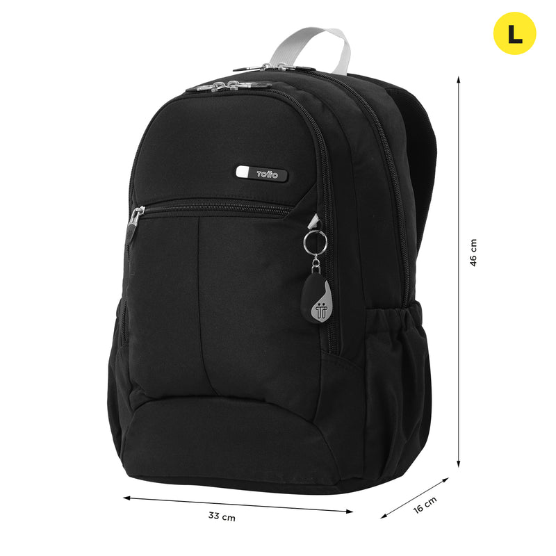 Mochila Juvenil Ribbon 2.0 Negro
