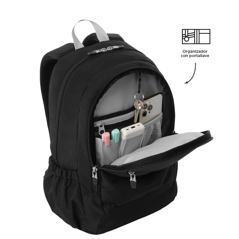 Mochila Juvenil Ribbon 2.0 Negro