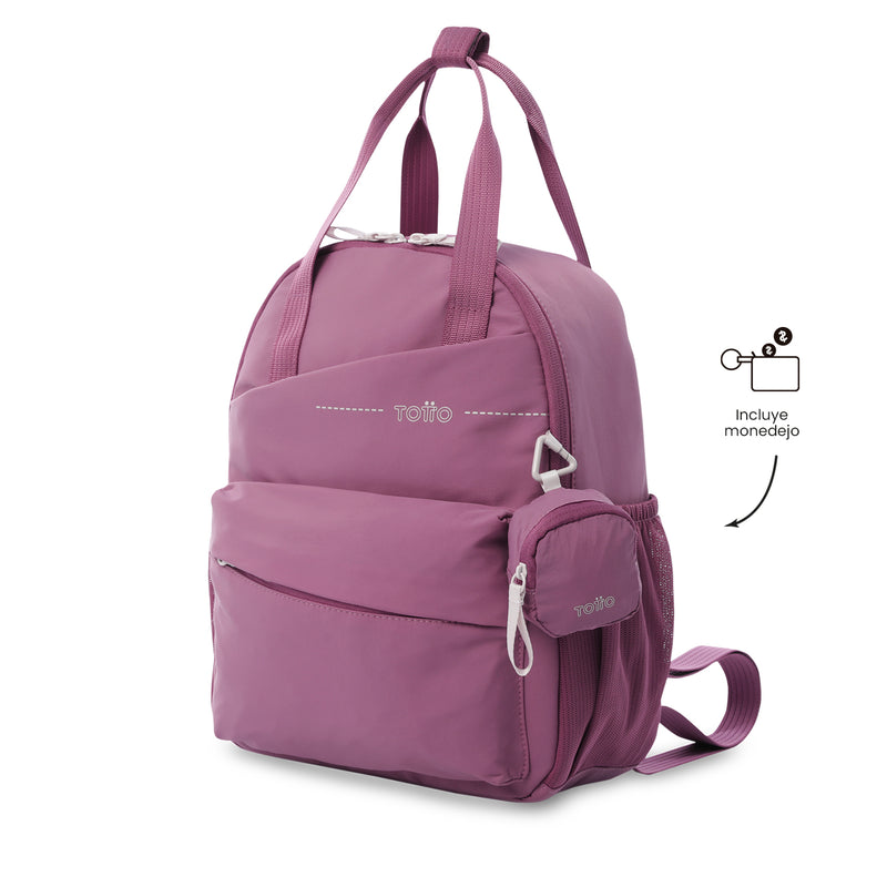 Mochila Universitaria Porta Tablet 10" Suzuka Rosado Mujer