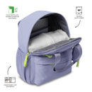 Mochila Universitaria Porta Tablet 10" Suzuka Morado Mujer