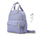 Mochila Universitaria Porta Tablet 10" Suzuka Morado Mujer
