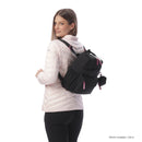 Mochila Universitaria Porta Tablet 10" Suzuka Negro Mujer