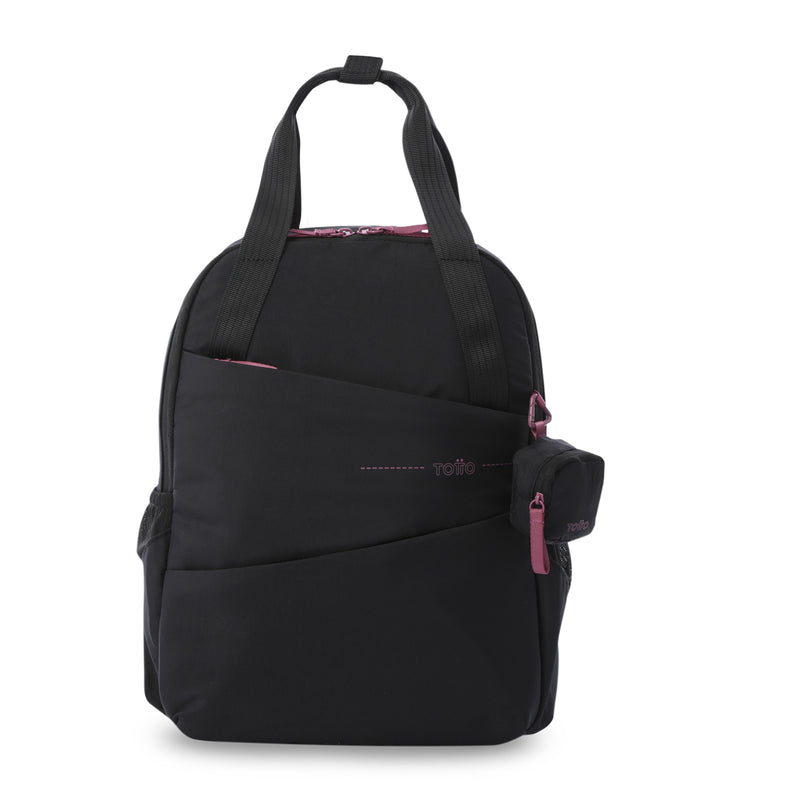 Mochila Universitaria Porta PC 15.4" Suzuka Negro Mujer