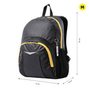 Mochila Universitaria Porta Laptop 13" Hierro 2.0 Negro Hombre