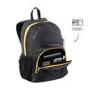 Mochila Universitaria Porta Laptop 13" Hierro 2.0 Negro Hombre