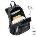 Mochila Juvenil Teck 2.0 Mediana Porta Laptop 13" Negro